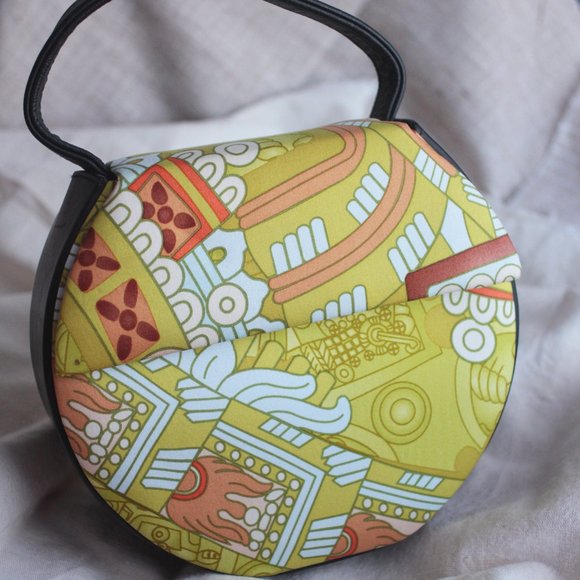 *On hold* Pineda Covalin Silk Round Handbag - Picture 2 of 7